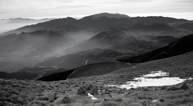 Fotografie di paesaggi di montagna di Gilberto Peroni