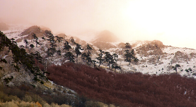 Fotografie di paesaggi di montagna di Gilberto Peroni